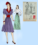 Butterick 8966: 1930s Misses Dress or Gown Size 32 Bust Vintage Sewing Pattern