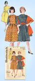 1950s Vintage Butterick Sewing Pattern 9065 Uncut Misses Easy Dress Size 36 Bust