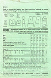 Butterick 9181: 1940s Misses WWII Street Dress Sz 36 Bust Vintage Sewing Pattern