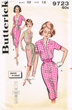 1960s Original Vintage Butterick Pattern 9723 Uncut Easy Misses Dress Size 32 B - Vintage4me2