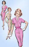 1960s Original Vintage Butterick Pattern 9723 Uncut Easy Misses Dress Size 36 B - Vintage4me2