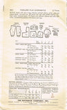 1960s Original Vintage Butterick Pattern 9917 Baby Top Pants & Diaper Cover 6mos