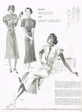 1930s Vintage Butterick Delineator Patterns & Womens Magazine February 1937