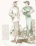 1930s Vintage Butterick Delineator Patterns & Womens Magazine July 1935 -  Vintage4me2