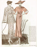 1930s Vintage Butterick Delineator Patterns & Womens Magazine July 1935 -  Vintage4me2