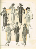 1920s Original Vintage Butterick Delineator Patterns & Womens Magazine May 1923 - Vintage4me2
