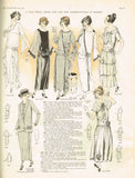 1920s Original Vintage Butterick Delineator Patterns & Womens Magazine May 1923 - Vintage4me2