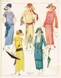 1920s Original Vintage Butterick Delineator Patterns & Womens Magazine May 1923 - Vintage4me2