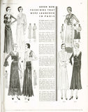 1930s Vintage Butterick Delineator Patterns & Womens Magazine November 1930
