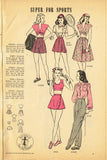 Digital Download Butterick Fashion Flyer April 1946 Small Sewing Pattern Catalog - Vintage4me2