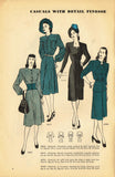 Digital Download Butterick Fashion Flyer December 1946 Small Sewing Pattern Catalog - Vintage4me2