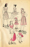 Digital Download Butterick Fashion Flyer May 1946 Small Sewing Pattern Catalog - Vintage4me2