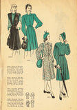 Digital Download Butterick Fashion Flyer October 1946 Small Sewing Pattern Catalog - Vintage4me2