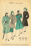 Digital Download Butterick Fashion Flyer October 1946 Small Sewing Pattern Catalog - Vintage4me2