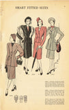 Digital Download Butterick Fashion Flyer September 1946 Small Sewing Pattern Catalog - Vintage4me2