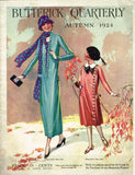 1920s Butterick Autumn 1924 Quarterly Sewing Pattern Catalog 84 pgs Instant Download - Vintage4me2