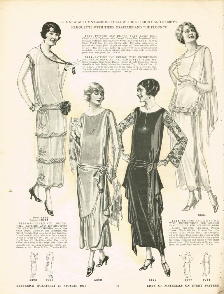 1920s Butterick Autumn 1924 Quarterly Pattern Catalog E-Book 84