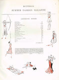 1930s Digital Download Butterick Summer 1936 Fashion Magazine Pattern Book Catalog