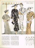 1930s Digital Download Butterick Summer 1936 Fashion Magazine Pattern Book Catalog