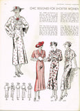 1930s Digital Download Butterick Summer 1936 Fashion Magazine Pattern Book Catalog