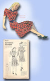 1930s Vintage Butterick Sewing Pattern 8054 FF Little Girls Street Dress Size 10 - Vintage4me2