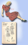 1930s Vintage Butterick Sewing Pattern 8054 Uncut Girls Shirtwaist Dress Size 8 - Vintage4me2