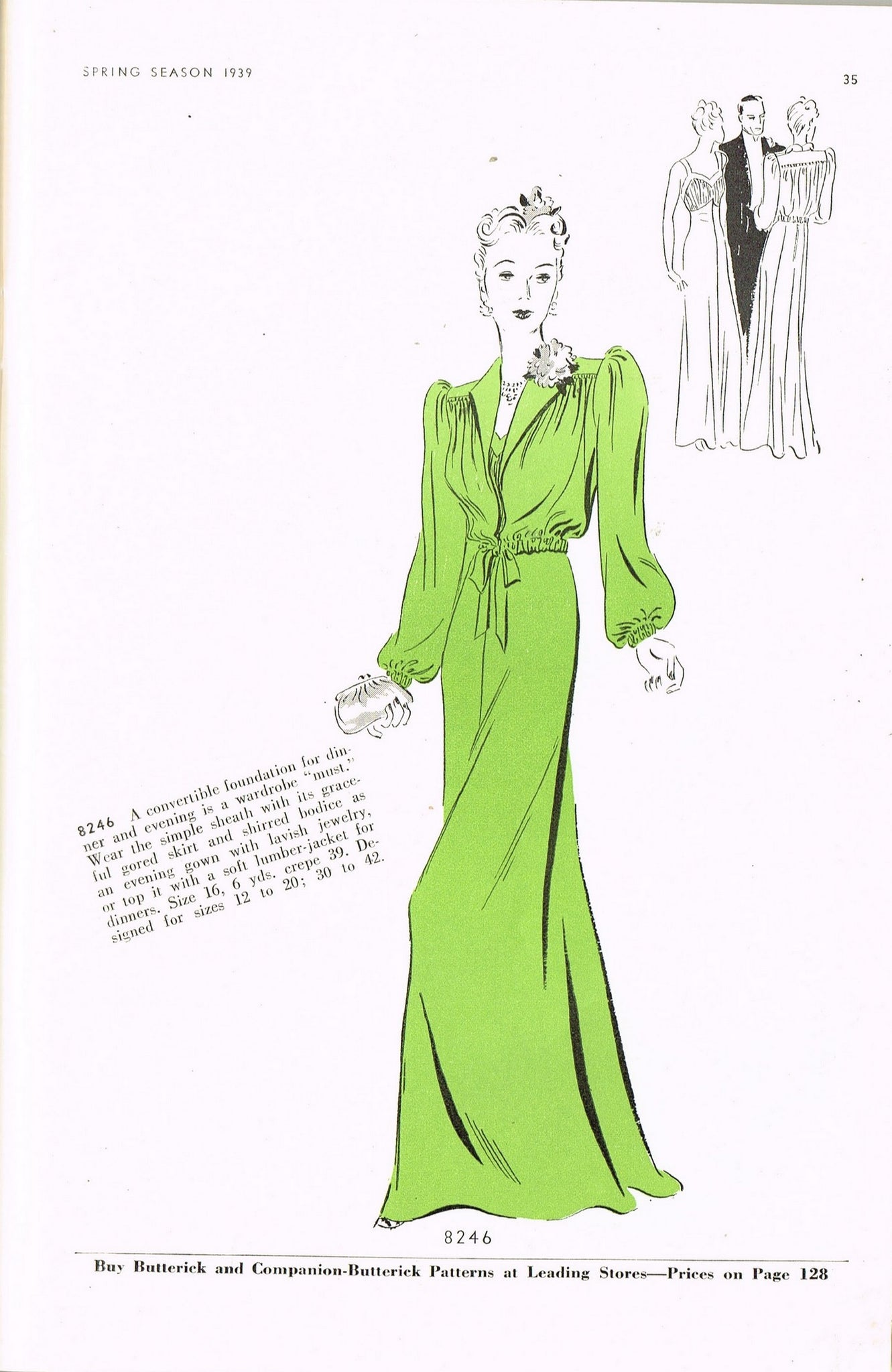 Instant Digital Download Butterick Spring 1939 Pattern Book Catalog –  Vintage4me2
