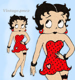 1960s Vintage Design Mail Order Sewing Pattern 490 Uncut Betty Boop Stuffed Doll