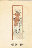 1960s VTG Design Mail Order Pattern 699 Uncut Kids Hagar the Horrible Costume