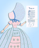 1950s Vintage Design Mail Order Sewing Pattern 743 Uncut Sunbonnet Sue Apron