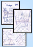 1950s Vintage Design Mail Order Embroidery Transfer 877 SunBonnet Sue Tea Towels