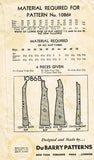 1930s Vintage Du Barry Sewing Pattern 1086 Plus Size Ladies Slip Size 42 Bust - Vintage4me2