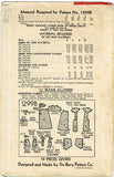 1930s Vintage Du Barry Sewing Pattern 1299 FF Toddler Girls and Doll Dress Sz 6