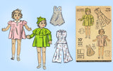 1930s Vintage Du Barry Sewing Pattern 1616B 18inch Doll Clothes Set