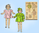 1930s Vintage Du Barry Sewing Pattern 1616B 18inch Doll Clothes Set