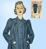 1930s Vintage Du Barry Sewing Pattern 2404 Easy Misses Artist's Smock Sz 30 Bust -Vintage4me2