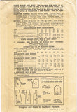 Du Barry 2498: 1940s WWII Misses Skirt & Blouse Size 36 B Vintage Sewing Pattern