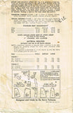 1940s Vintage Du Barry Sewing Pattern 2596 Misses WWII Farm Kitchen Apron Sz 40 42 Bust
