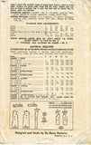 1940s Original Vintage Du Barry Sewing Pattern 2682 WWII Little Girls Coat Sz 14 - Vintage4me2