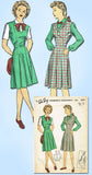 1940s Vintage Du Barry Sewing Pattern 5694 Uncut WWII Misses Suit Size 16 34 B - Vintage4me2
