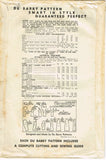 Du Barry 5937: 1940s Stunning WWII Misses Suit Size 32 B Vintage Sewing Pattern