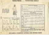 Du Barry 6103: 1940s WWII Misses Two Piece Suit Size 34 B Vintage Sewing Pattern