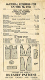 1930s Vintage Du Barry Sewing Pattern 895 Uncut Infants Layette Set ORIGINAL - Vintage4me2