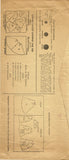 Excella 3733: 1920s Easy Infant Dress & Slip Layette Set Vintage Sewing Pattern