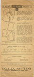 Excella 3733: 1920s Easy Infant Dress & Slip Layette Set Vintage Sewing Pattern