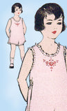 1920s Vintage Excella Sewing Pattern 2419 Baby Girls Combination Underwear Sz 2 -Vintage4me2