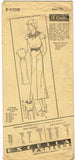1930s Vintage Excella Sewing Pattern 4108 Misses Street Dress Size 20 38 Bust