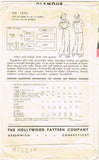1930s Vintage Hollywood Sewing Pattern 1372 Misses Blouse and Slacks Size 30 B
