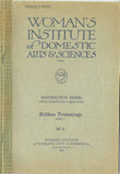 1920s Mary Brooks Picken Woman's Institute Book 107A Ribbon Trimmings Part 1