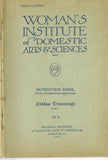 1920s Mary Brooks Picken Woman's Institute Book 107D Ribbon Trimmings Part 4